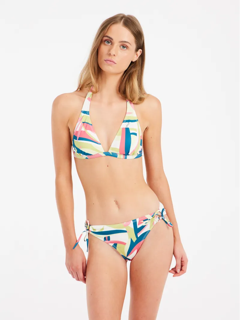 Protest PRTAsh Halter Bikini Canvasoffwhite
