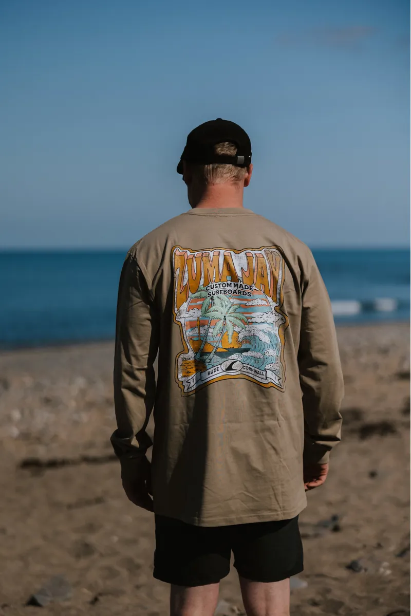 Zuma Jay Aloha Longsleeve Tee Sand