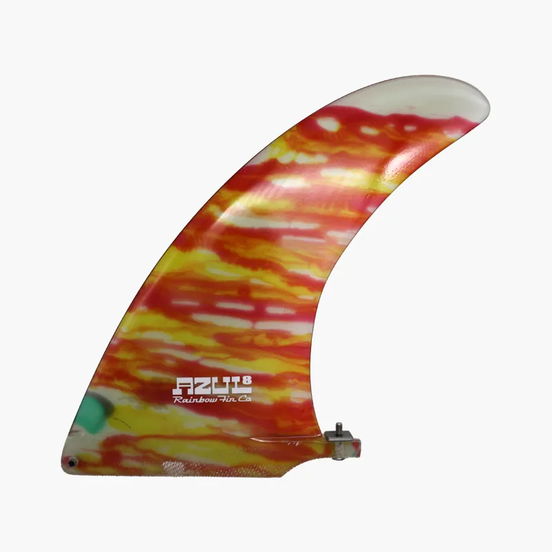 Rainbow Fin Co Azul 8 Red Yellow Drag