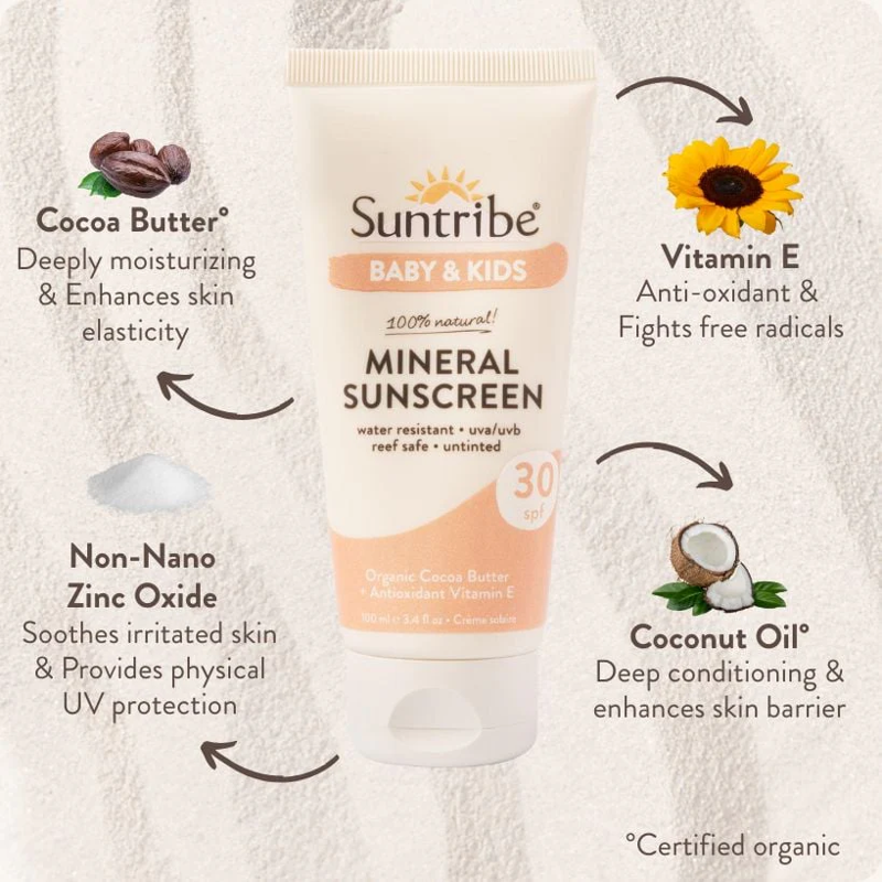 SunTribe Baby and Kids Mineral Sunscreen SPF 30-2