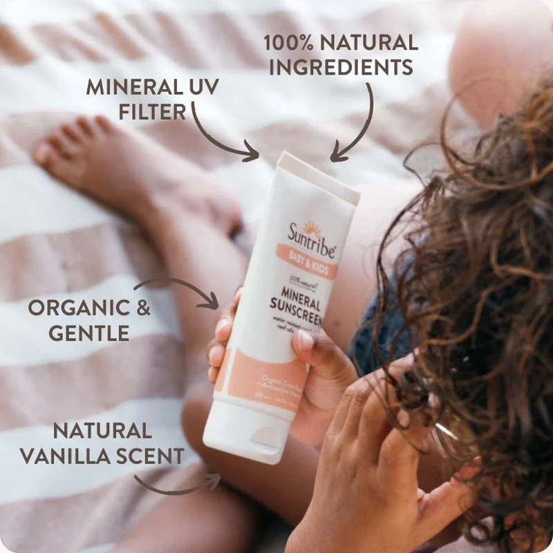 SunTribe Baby and Kids Mineral Sunscreen SPF 30-4