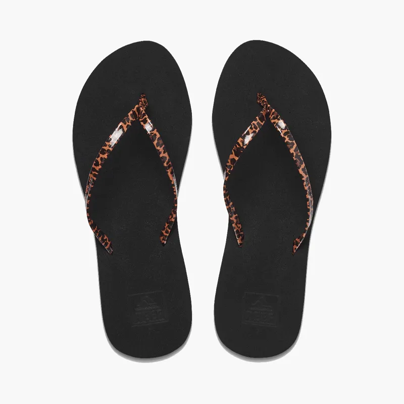 Reef Bliss Nights Leopard Flip Flops