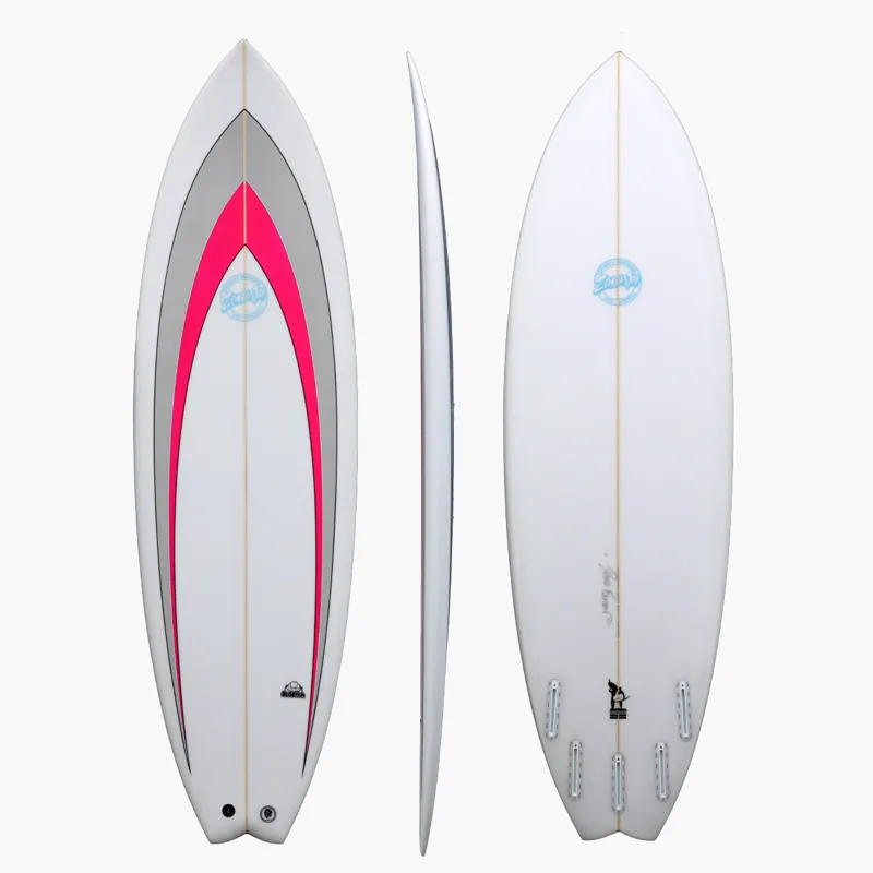 Zuma Jay 6'6 Blob Fish Grey Pink