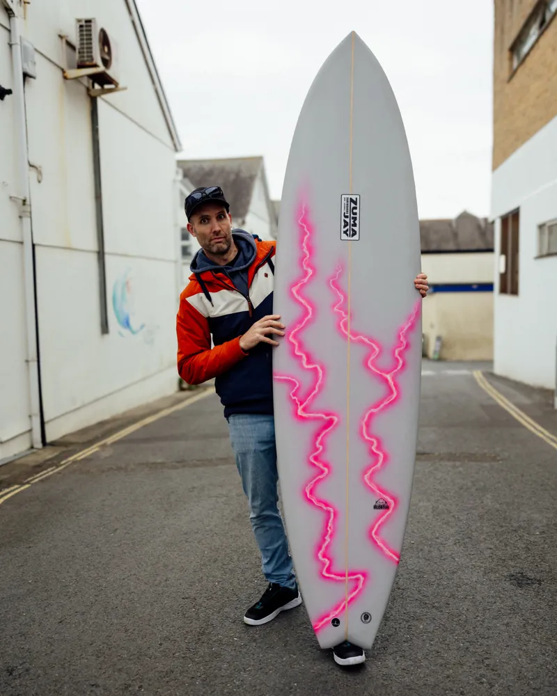 Zuma Jay 7'10 Blob Fish Pink Lightning-1