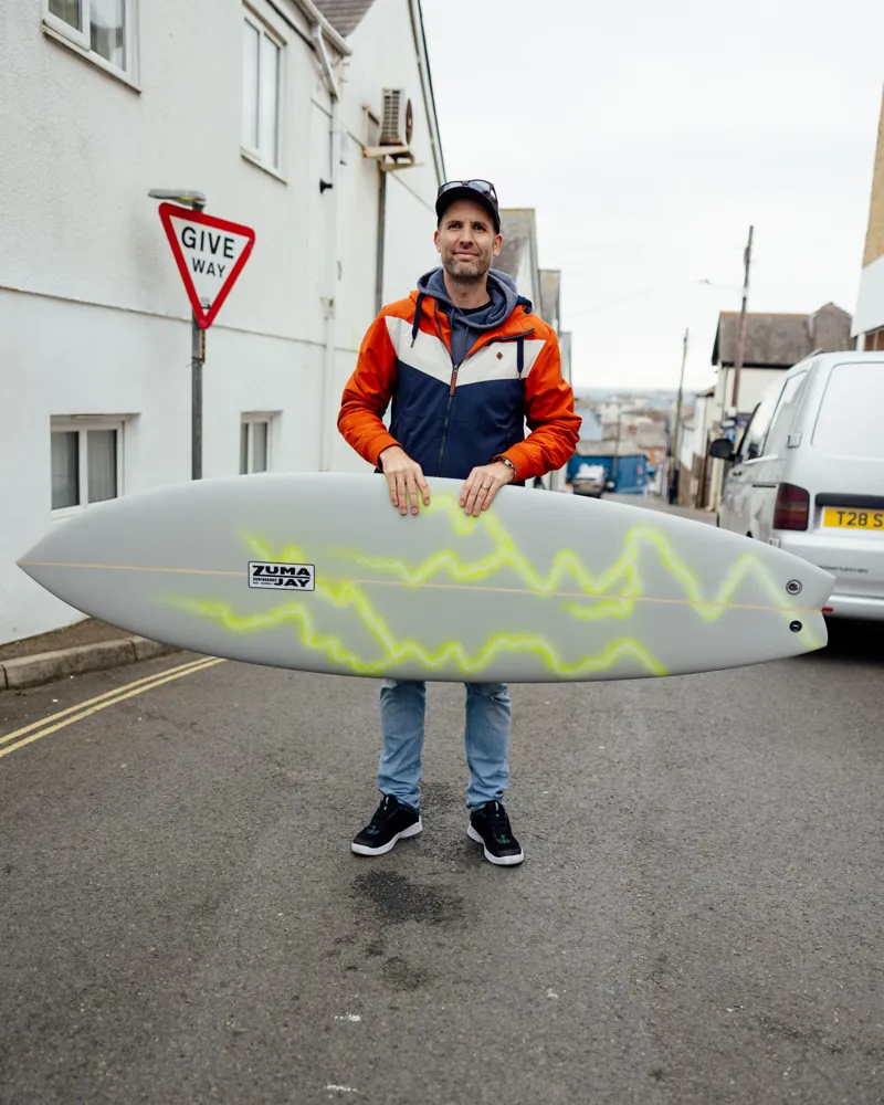 Zuma Jay 7'2 Blob Fish Green Lightning-1