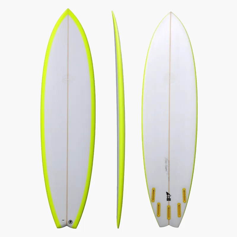 Zuma Jay 7'6 Blob Fish Yellow Rails