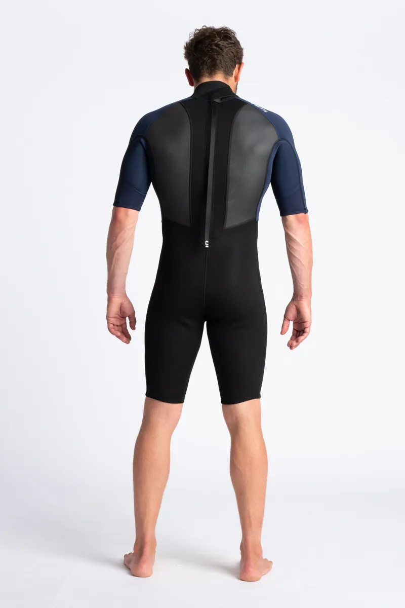 C-Skins Mens Element 3/2 Shorty Wetsuit Black/Slate-4