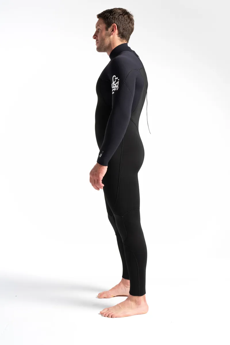 C-Skins Mens Session 5/4 Back Zip 2024 Wetsuit-5