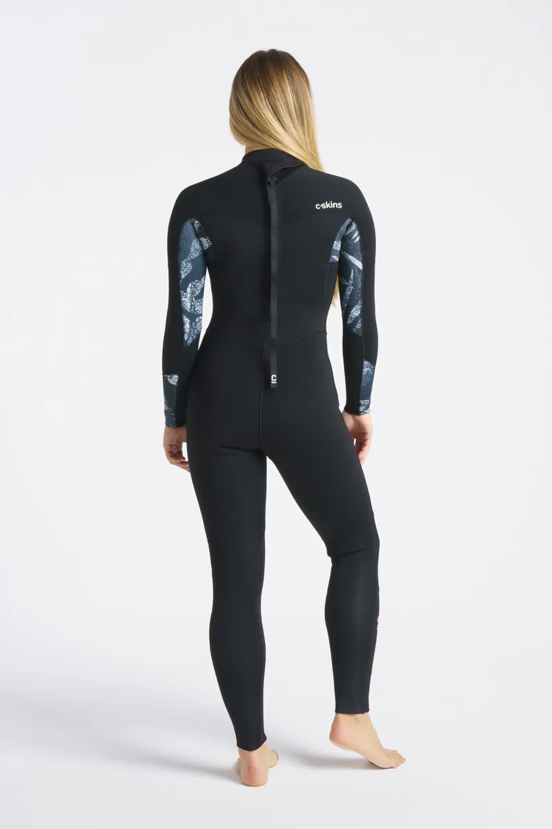 C-Skins Womens Solace 5/4 Back Zip 2024 Wetsuit-4