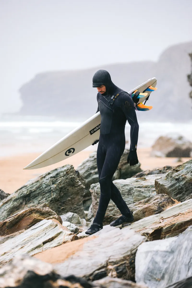 C-Skins Mens Wired 5/4 Hooded 2024 Wetsuit-5