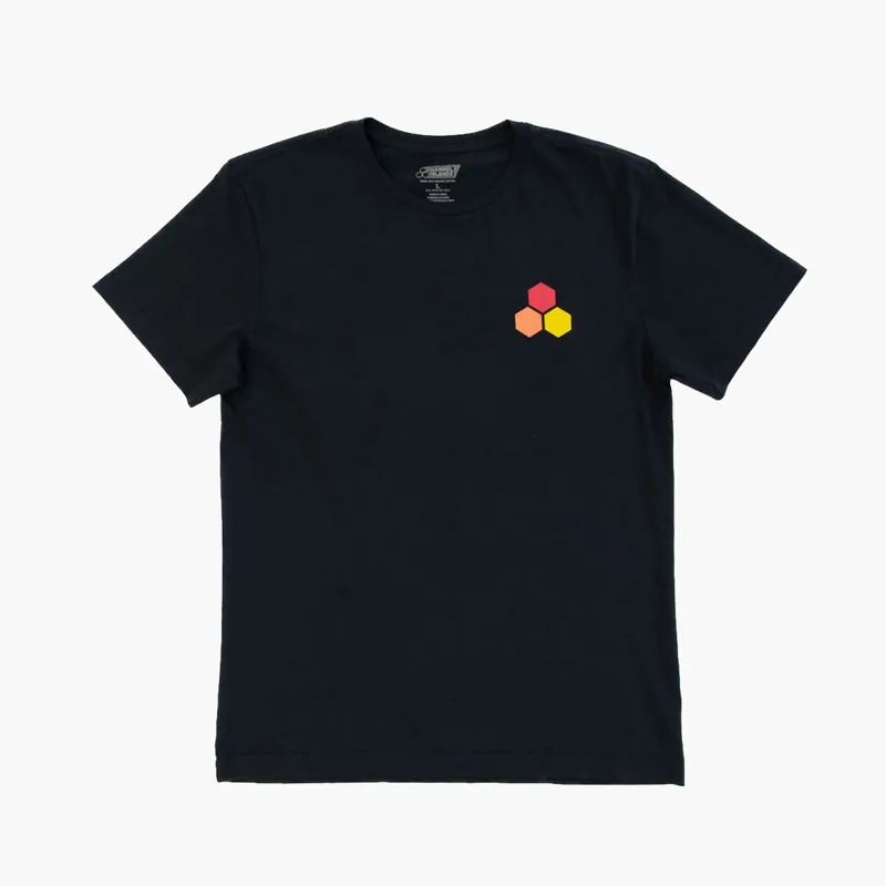 Channel Islands Classic Hex Tee Black Cloud