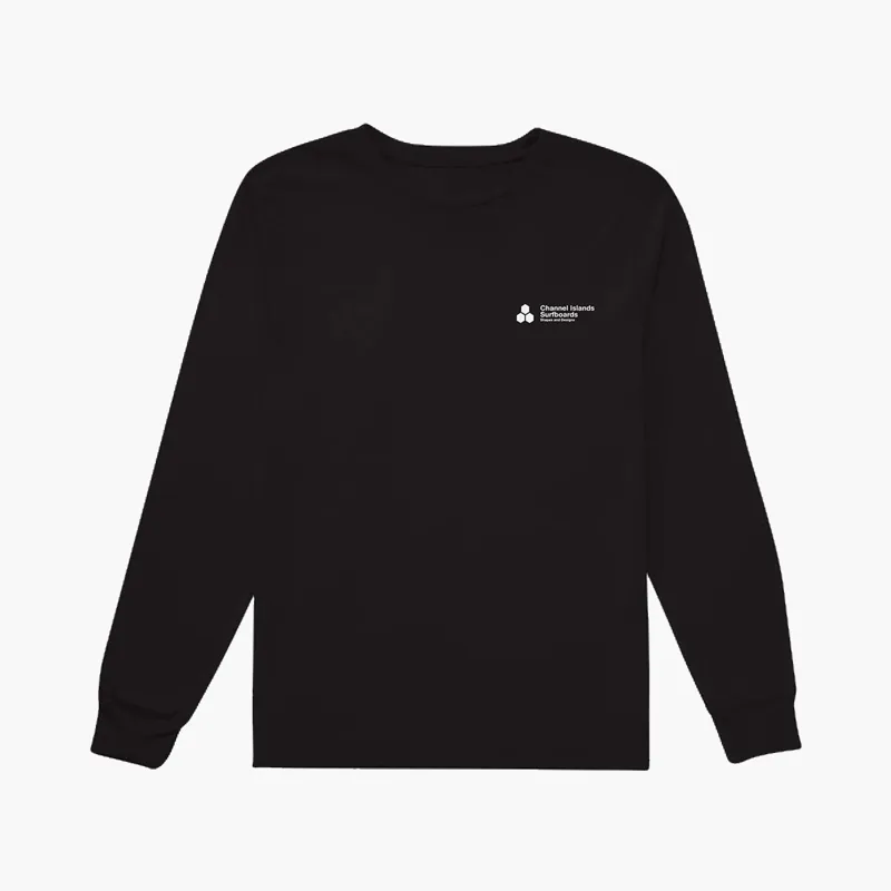 Channel Islands Tailz Longsleeve Tee Black-1