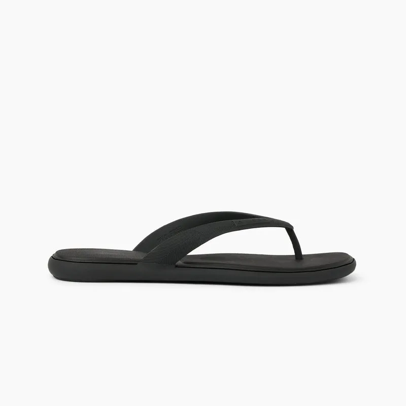 Reef Womens Water Willow Maya Flip Flops Black-3