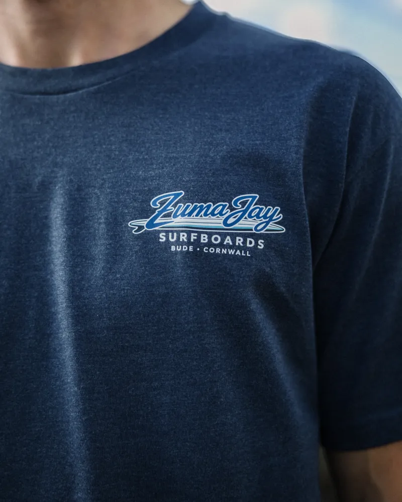 Zuma Jay Classic Tee Navy Heather-3