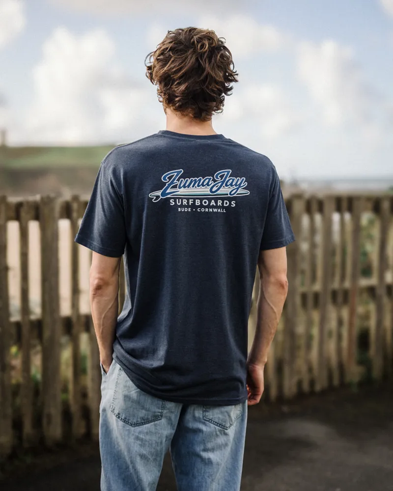 Zuma Jay Classic Tee Navy Heather-1