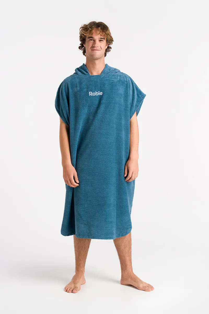 Robie Originial Change Robe Short Sleeve Petrol Blue
