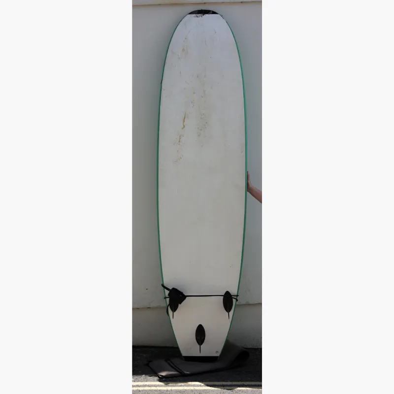 Ex-Hire Ocean and Earth 8'0 Surf School Foamboard Green 024-1