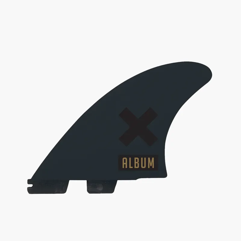 FCS II Album Keel Twin Fins Black/Gold-1