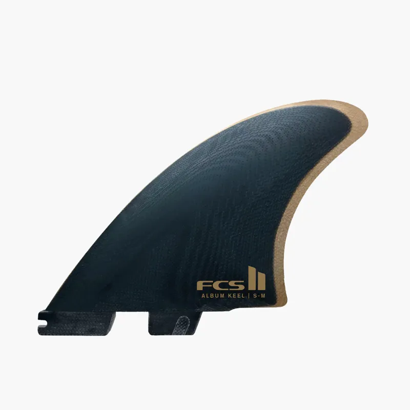 FCS II Album Keel Twin Fins Black/Gold