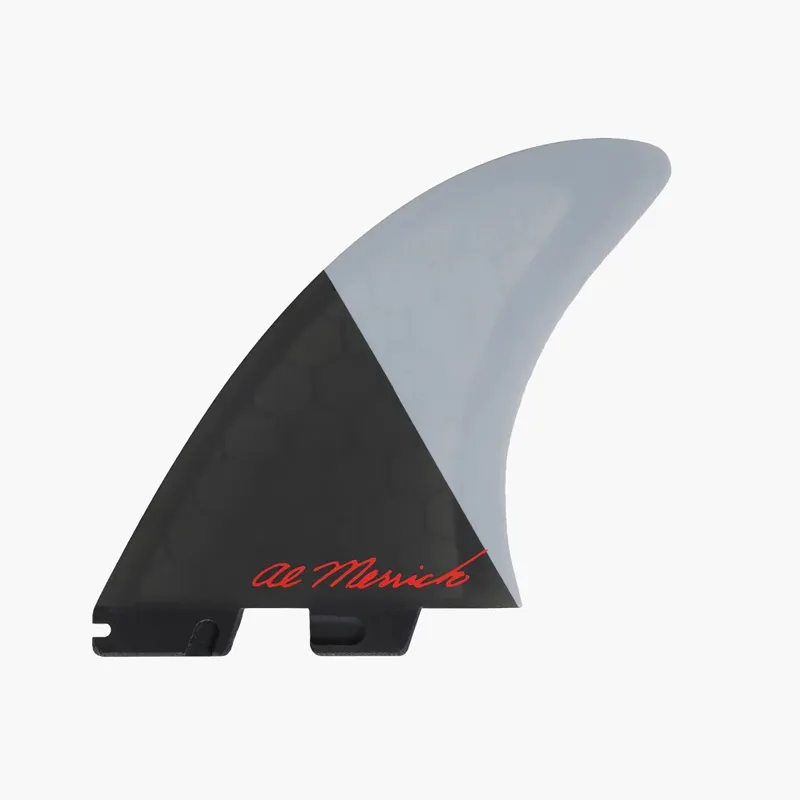 FCS II AM Twin+1 PC Fins Grey/Charcoal-1
