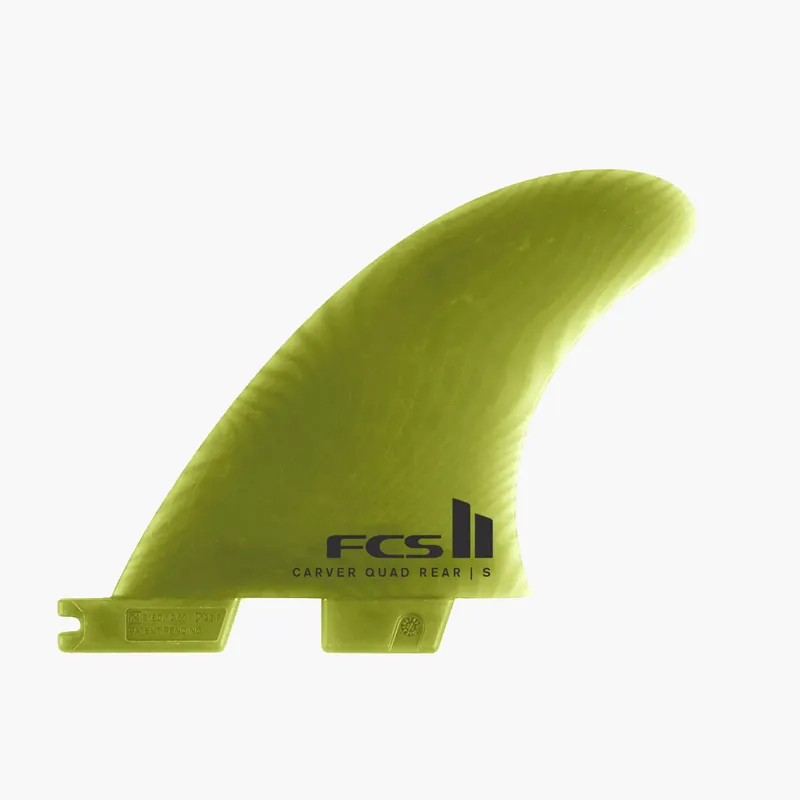 FCS II Carver Neo Glass Quad Rears Eucalyptus Medium