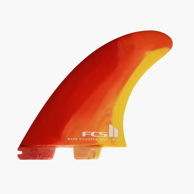 FCS II MR Twin+1 PC Fins Sunset Swirl