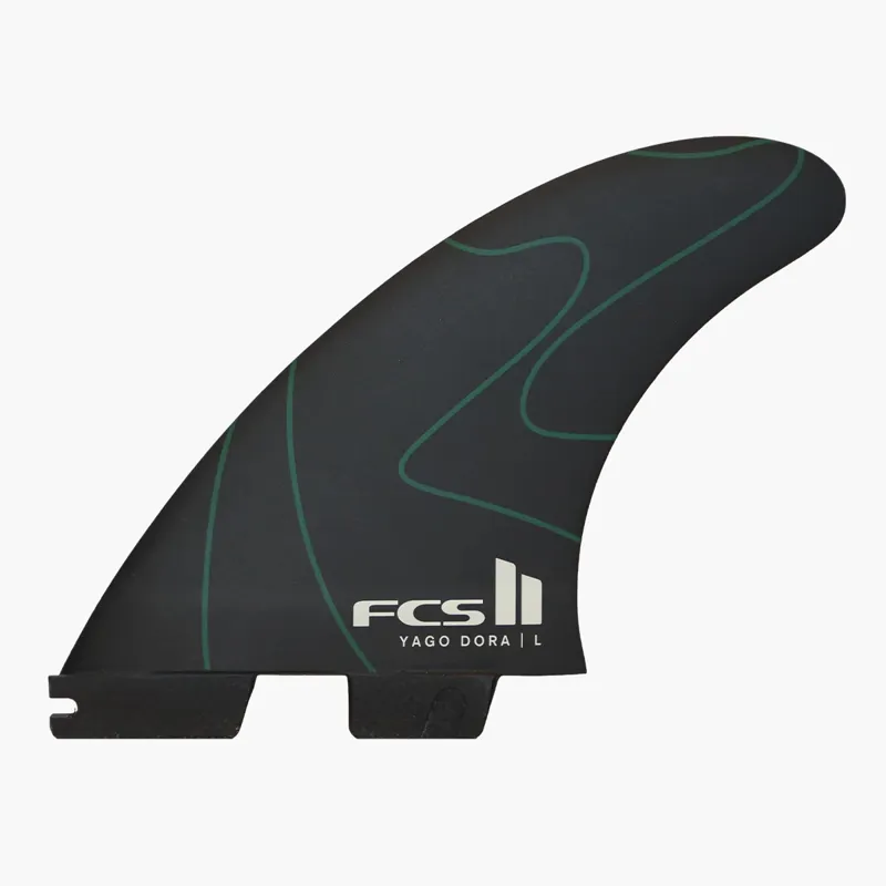 FCS II Yago Dora YD PC Tri Fins Pulse Green-1
