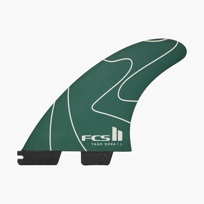 FCS II Yago Dora YD PC Tri Fins Pulse Green