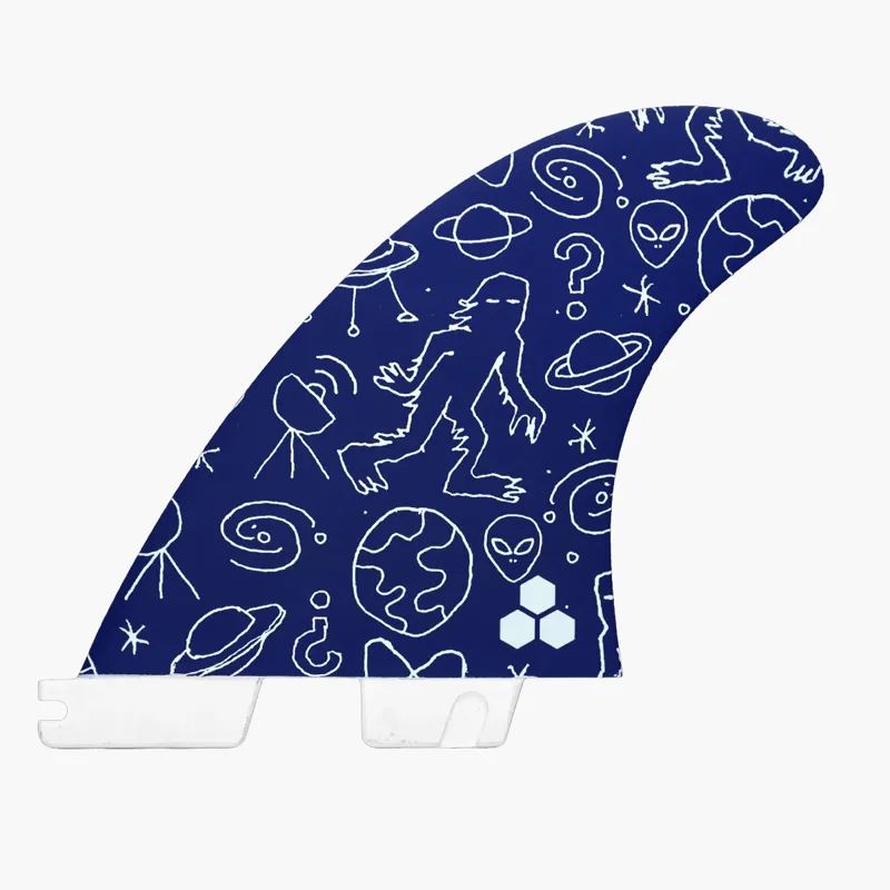 FCS II Channel Islands Solution PC Tri Fins Medium-1