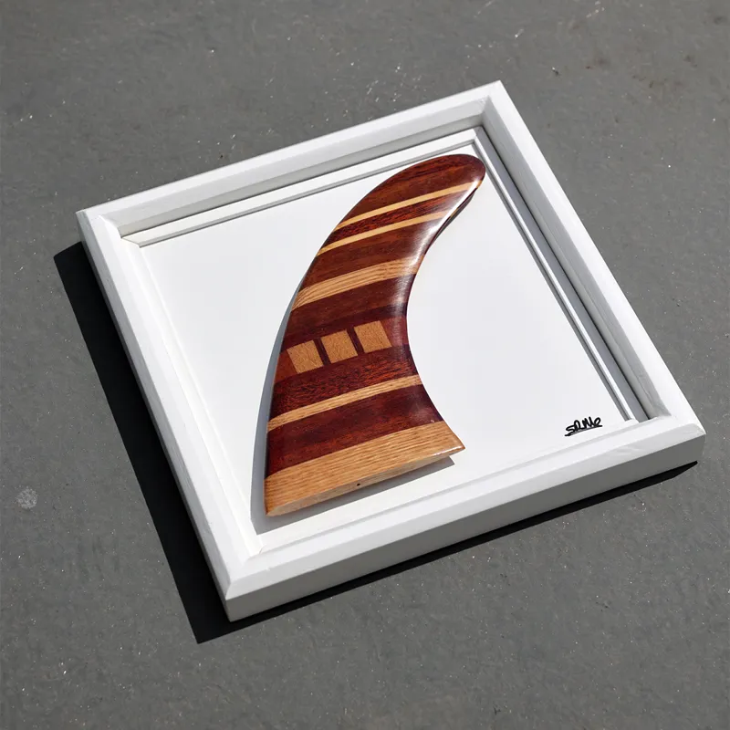 Fin-E-Art Framed Fin Wall Hanging 1-1