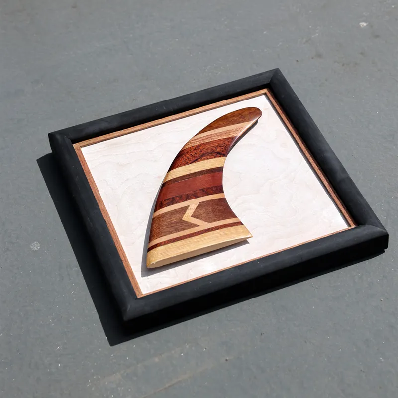 Fin-E-Art Framed Fin Wall Hanging 2-1
