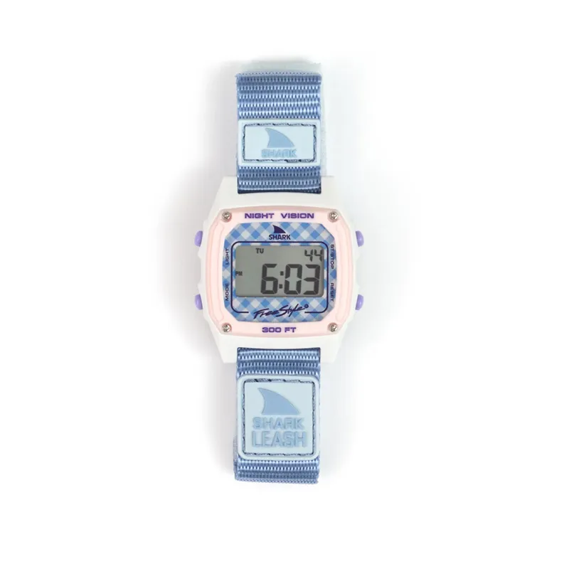 Freestyle Shark Watch Classic Leash Gingham Blue-1