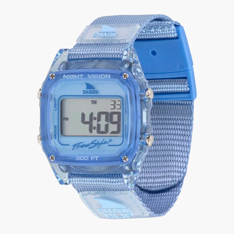 Freestyle Shark Watch Clip Blueberry