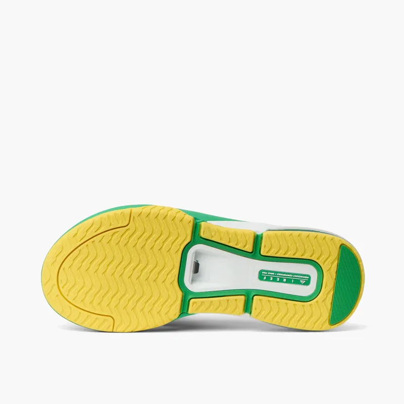 Reef Fanning+ Green/Yellow Flip Flops-2