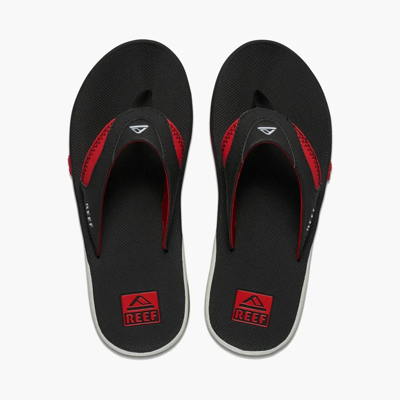 Reef Fanning Pregame Black/Red Flip Flops-1