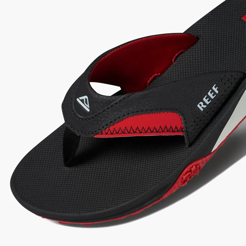 Reef Fanning Pregame Black/Red Flip Flops-2