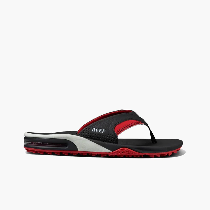 Reef Fanning Pregame Black/Red Flip Flops-3
