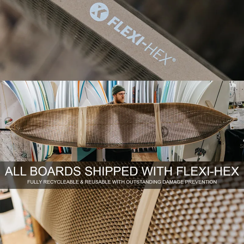 Flexi Hex Eco Cardboard Surfboard Sleeve-2