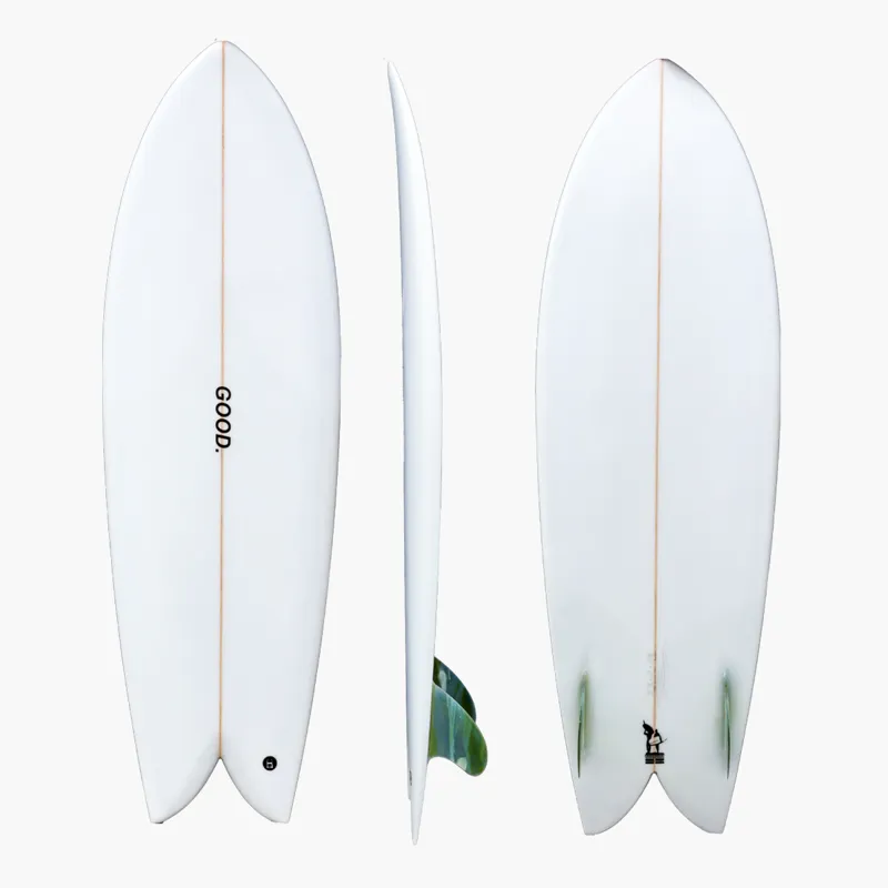 Zuma Jay Good Fish 5'8 - Glassed On Fins