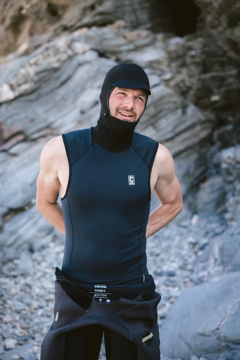 C-Skins Thermal Mens Hooded Vest-4