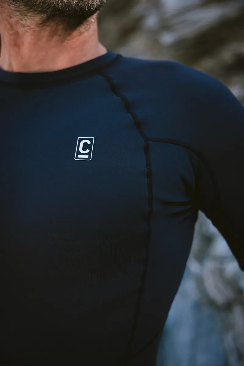 C-Skins Mens HDi Skins Thermal Short Sleeve Rash Vest-3