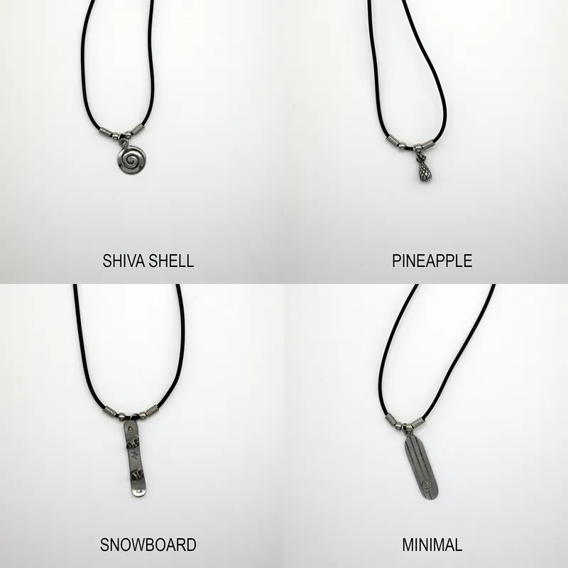Hawaii Metal Necklace-3