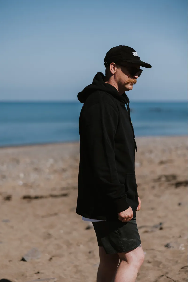 Zuma Jay Unisex Heritage Hoody Black-2