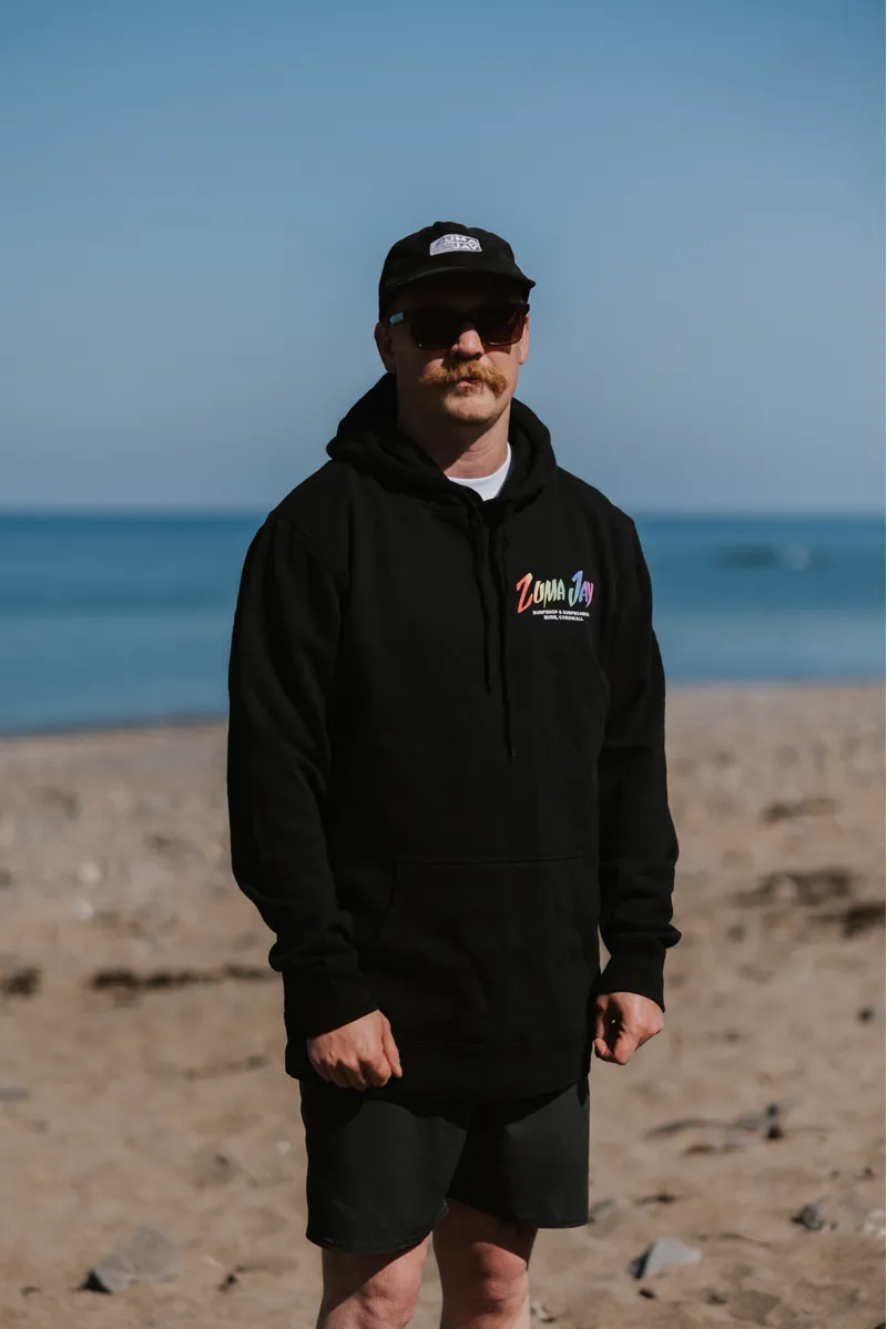 Zuma Jay Unisex Heritage Hoody Black