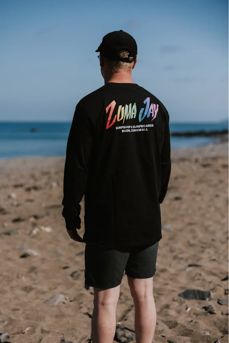 Zuma Jay Heritage Long Sleeve Tee Black-2
