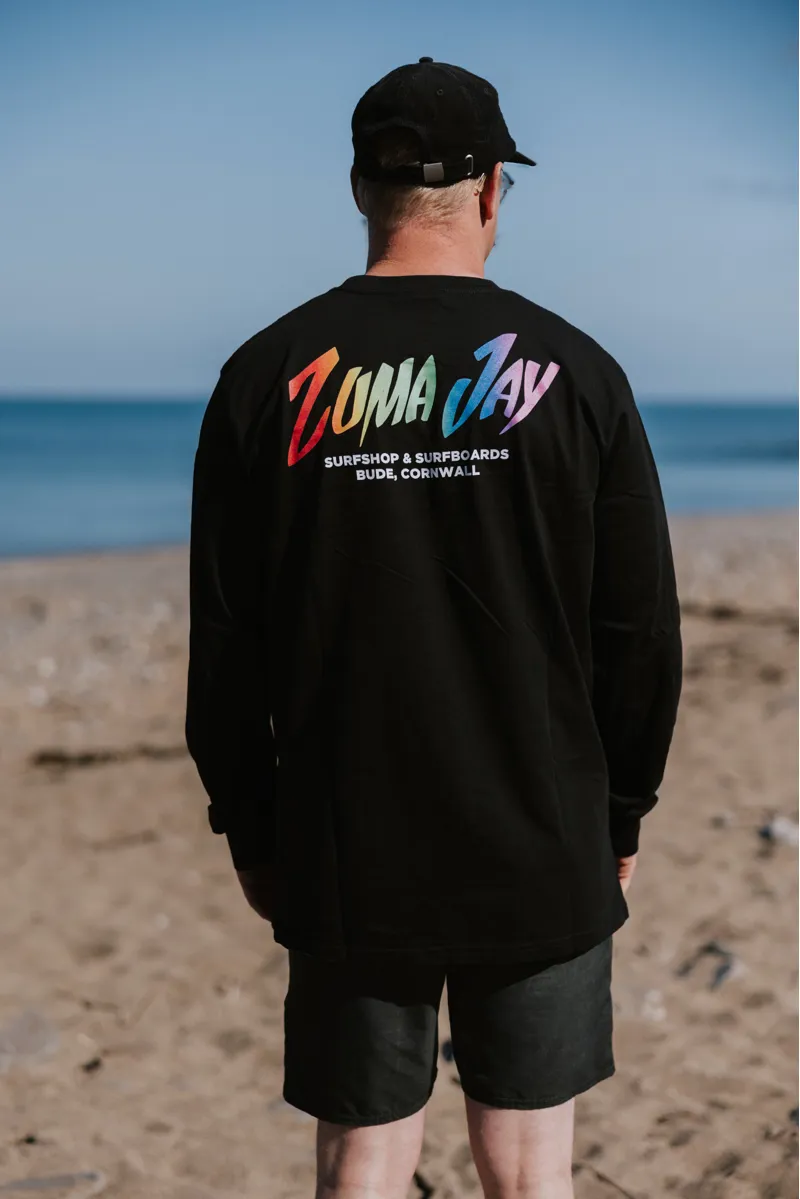 Zuma Jay Heritage Long Sleeve Tee Black-3