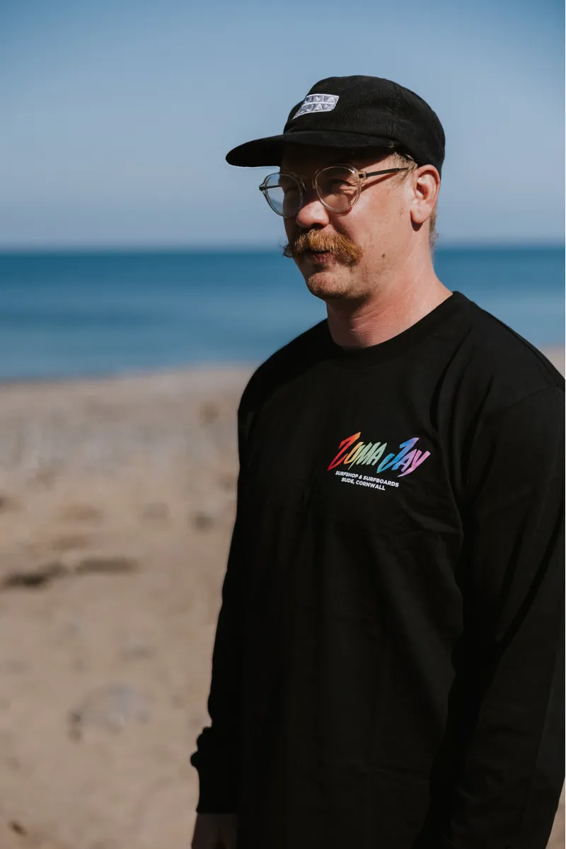 Zuma Jay Heritage Long Sleeve Tee Black