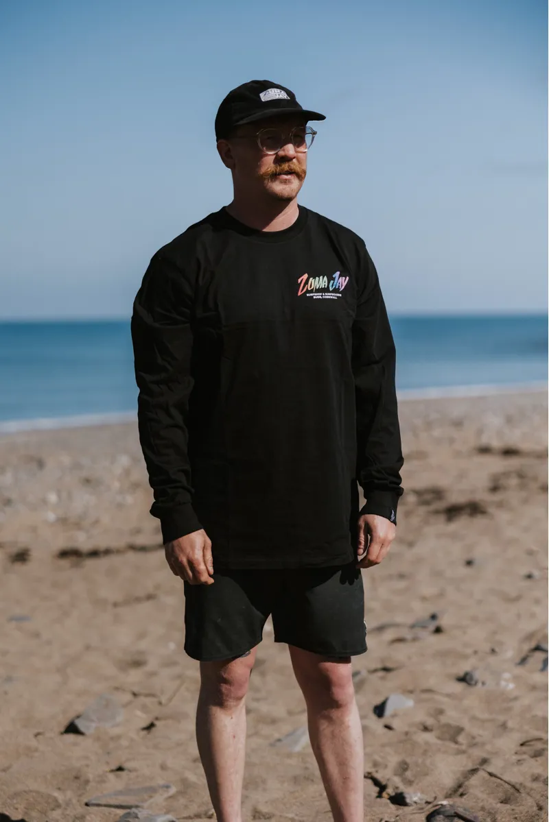 Zuma Jay Heritage Long Sleeve Tee Black-1