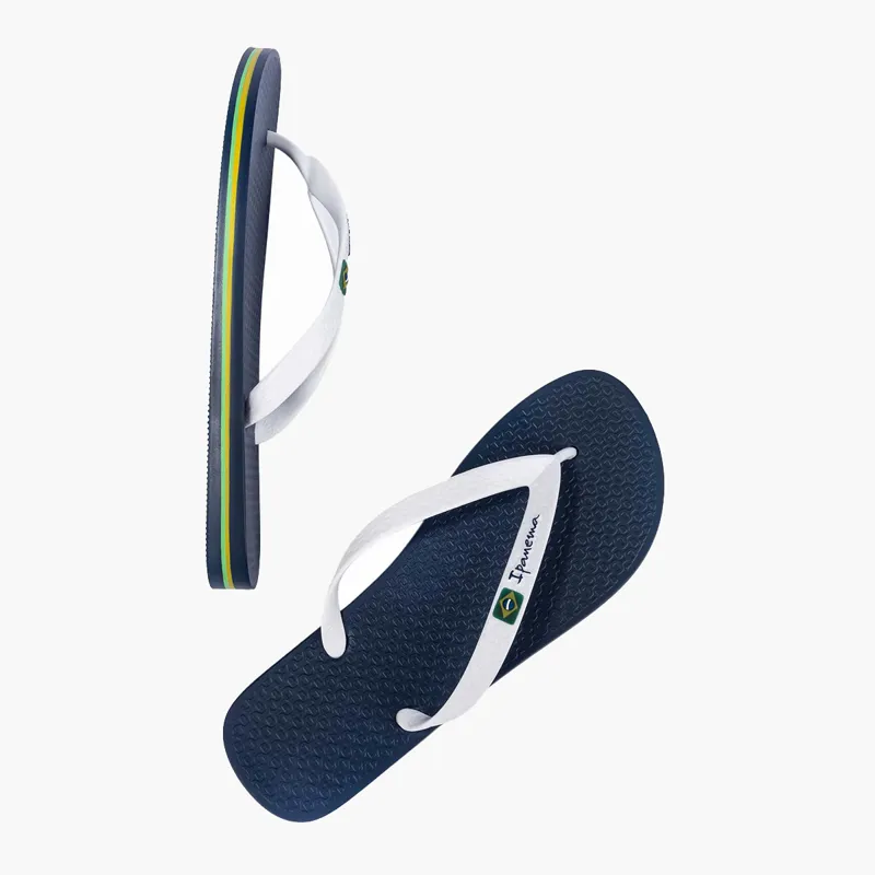 Ipanema Mens Brazil II Slaps Blue/White-1