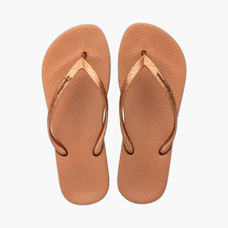 Ipanema Flip Flops Metallic Bronze-1